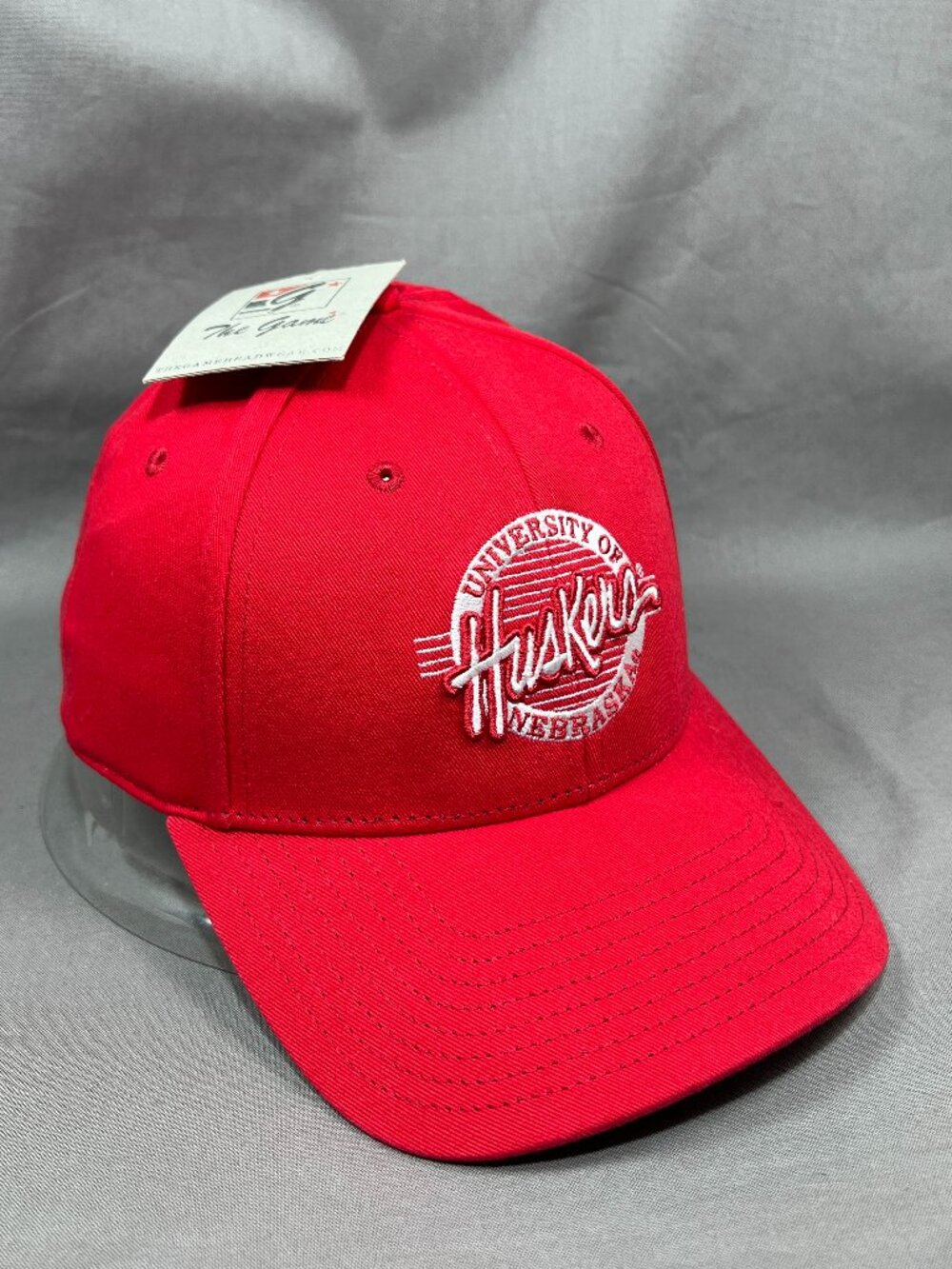 Nebraska Cornhuskers The Game Baseball Hat Red Adjustable Strapback Adult Cap